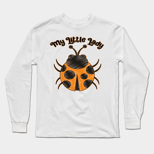 My Little Lady - Cute Ladybug Long Sleeve T-Shirt by Animal Specials